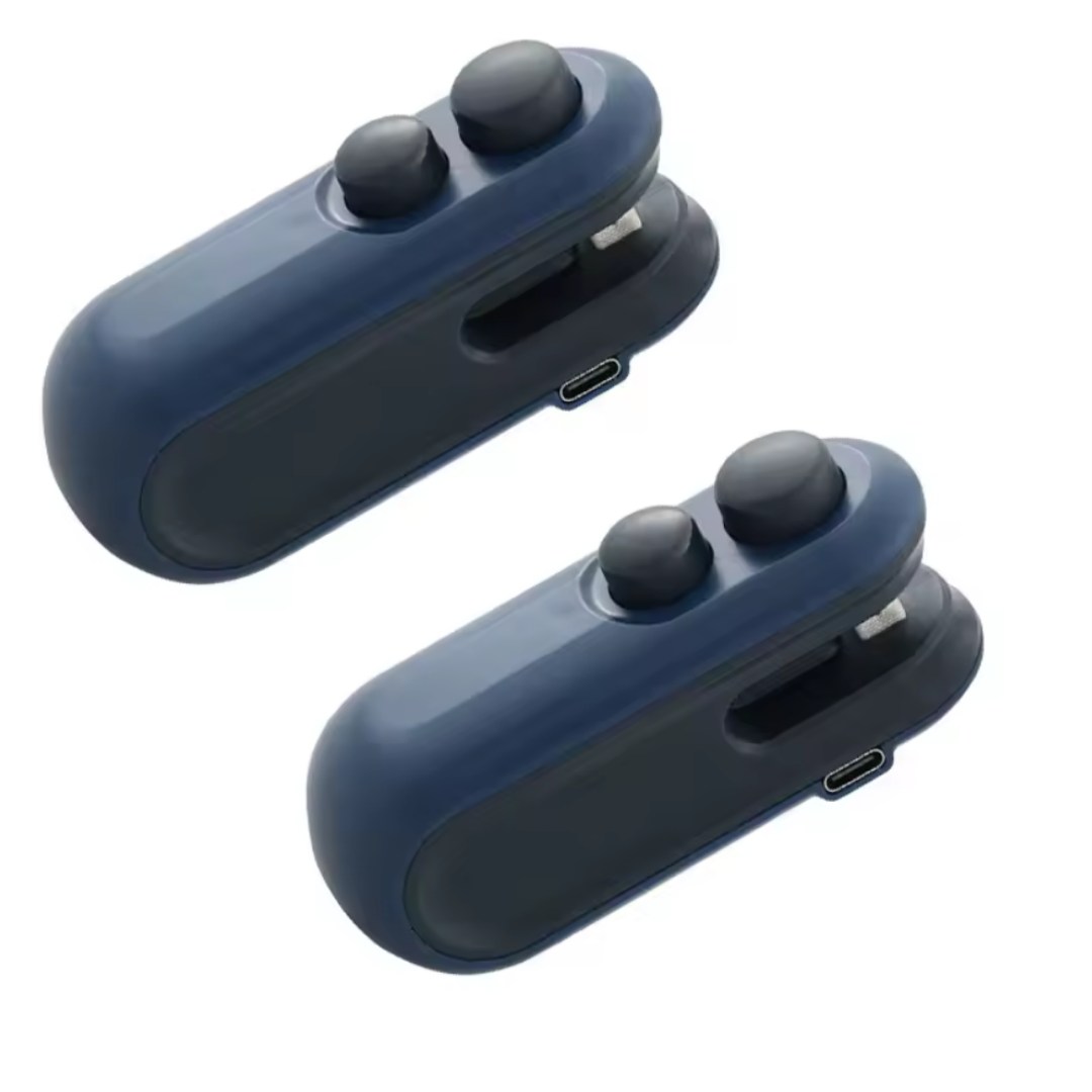 Pack x2 Mini Sellador Térmico Portátil para Bolsas